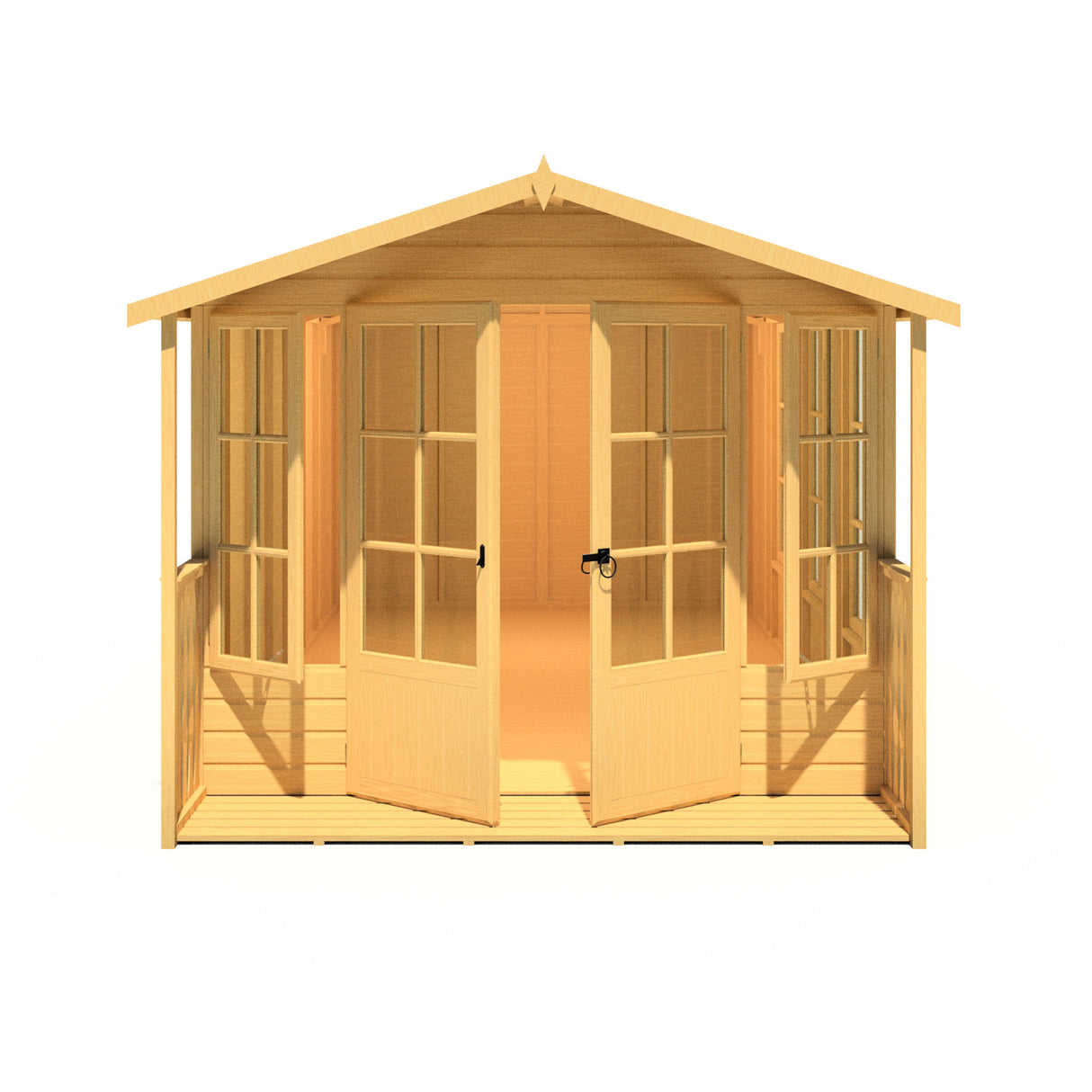 Shire Delmora 8x18 Summerhouse with Verandah