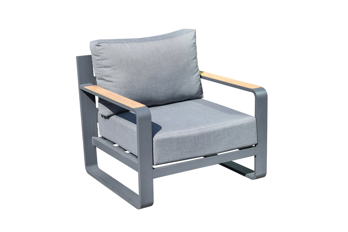 Verdun 311 5 Seat Aluminium Lounge Sofa Set