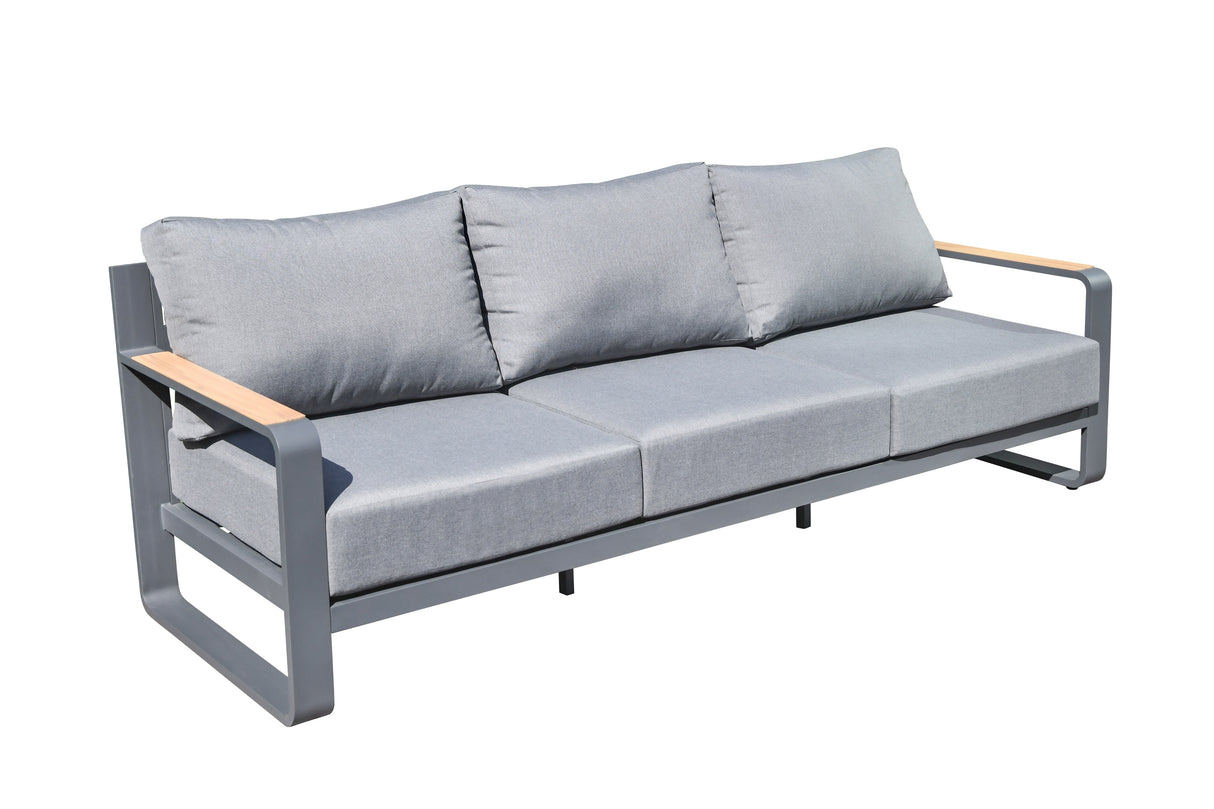 Verdun 311 5 Seat Aluminium Lounge Sofa Set