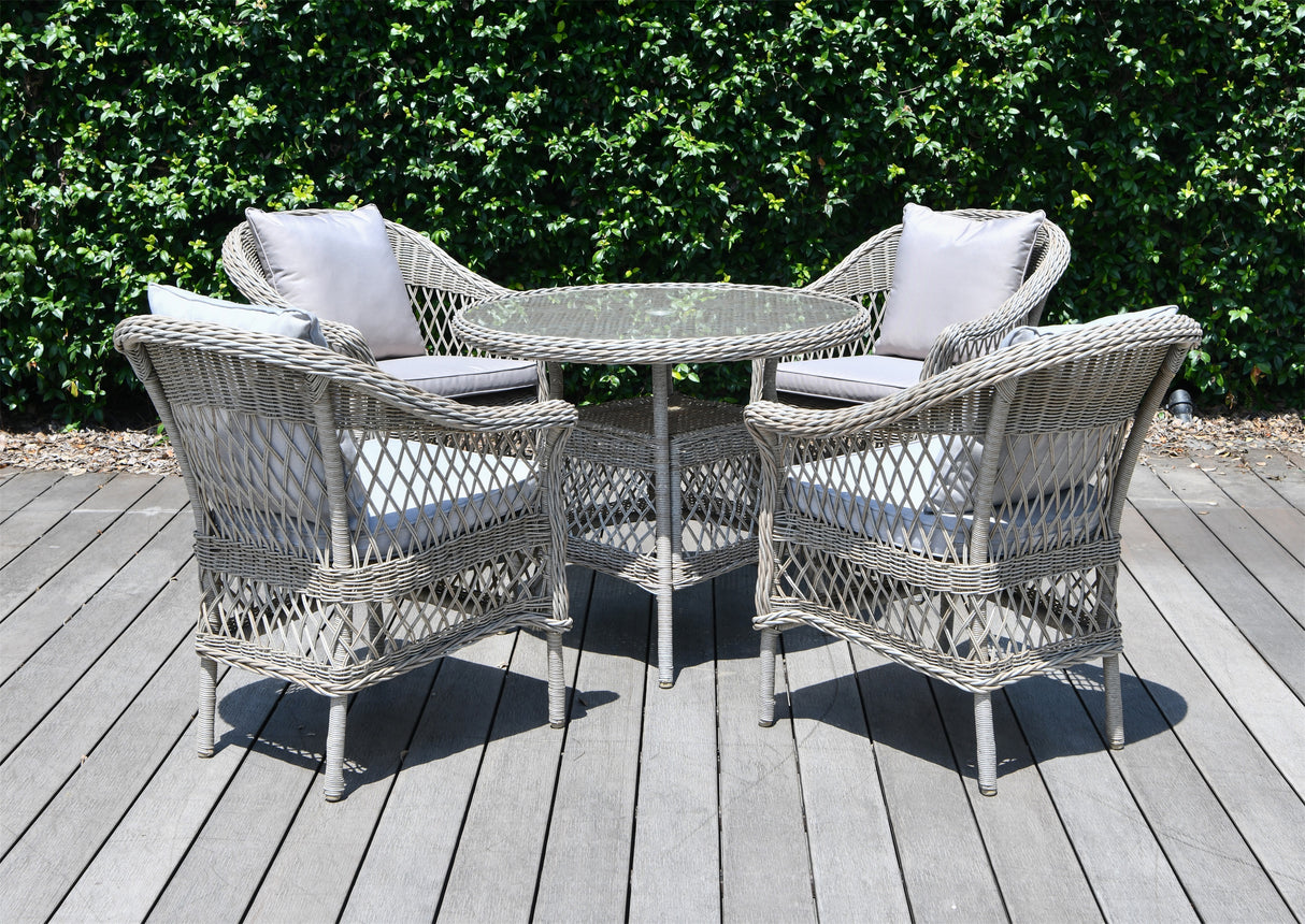 Palermo Serena 4 Seat Dining Set