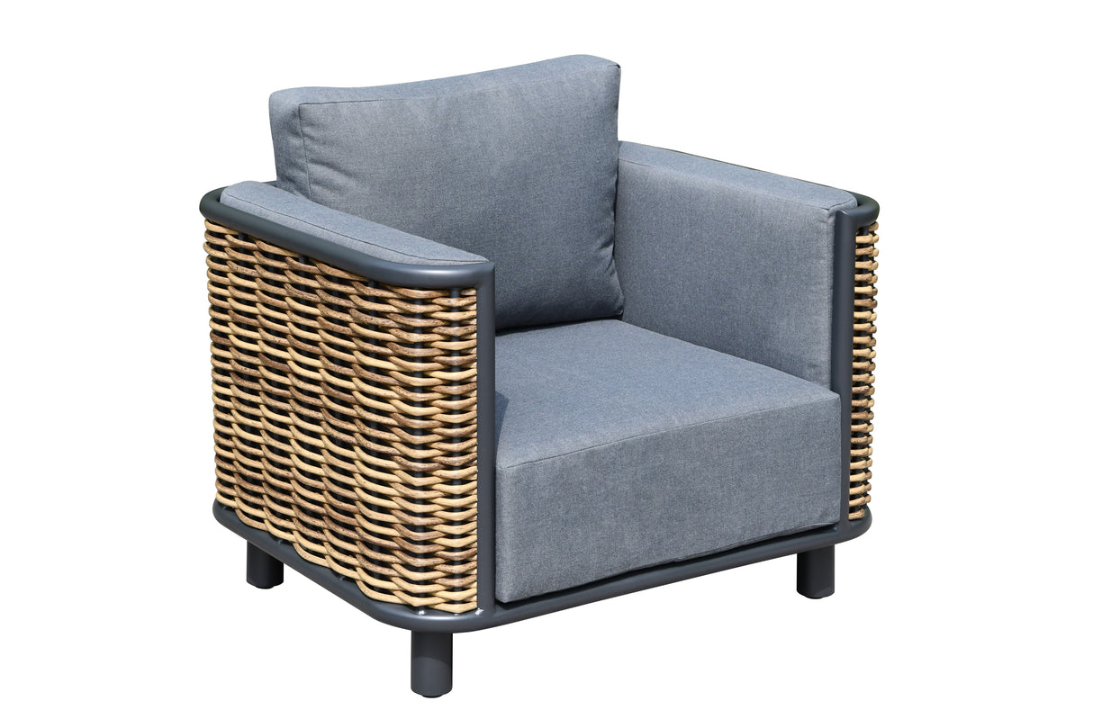 Lamoi Rattan 5 Seat Sofa Set