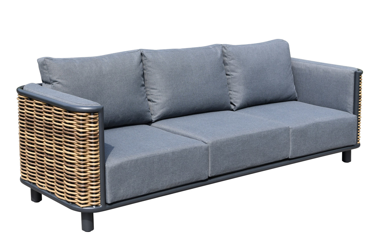 Lamoi Rattan 5 Seat Sofa Set