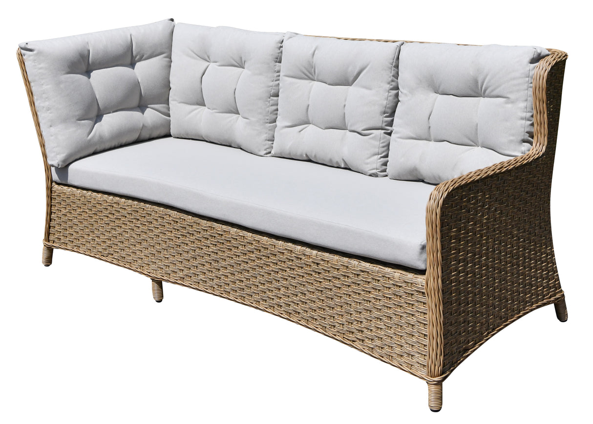 Heritage Corner Dining Lounge Set With Raise Table & Lower Table