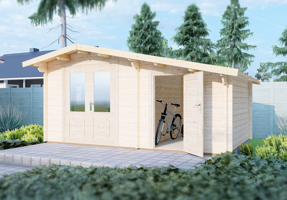 Shire Deko 16x10 44mm Log Cabin