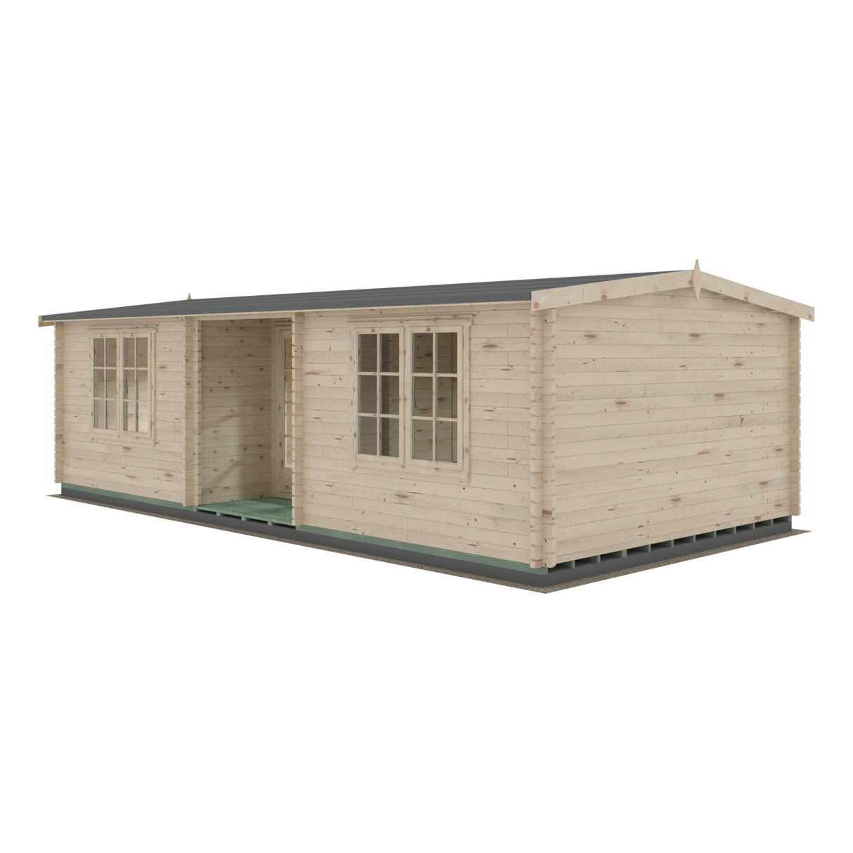Shire Elveden 14x26 44mm Log Cabin