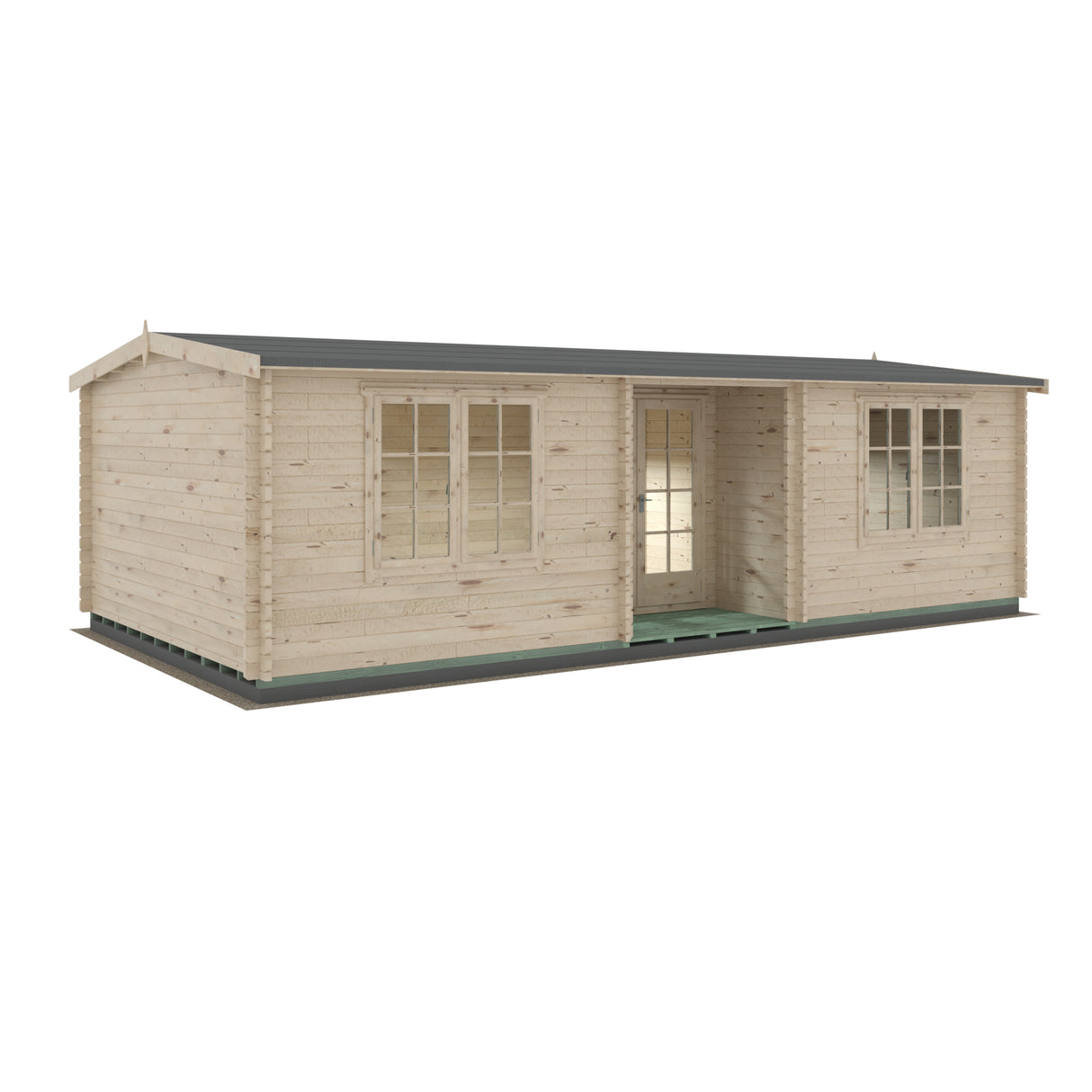 Shire Elveden 14x26 44mm Log Cabin