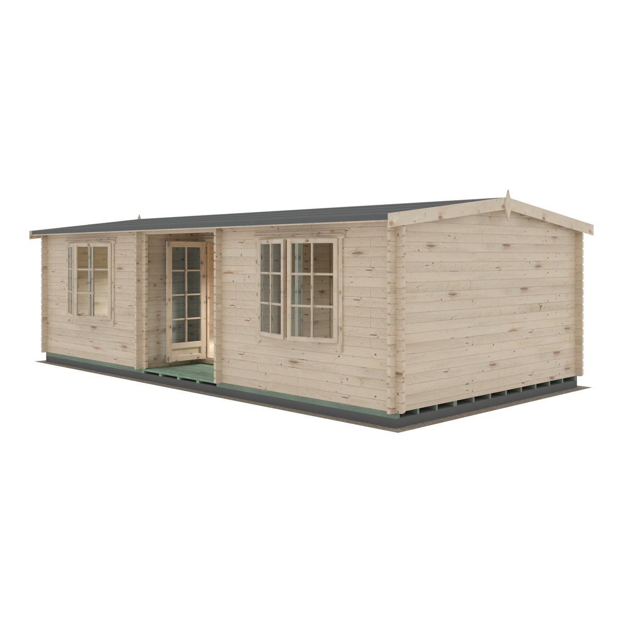 Shire Elveden 14x26 44mm Log Cabin