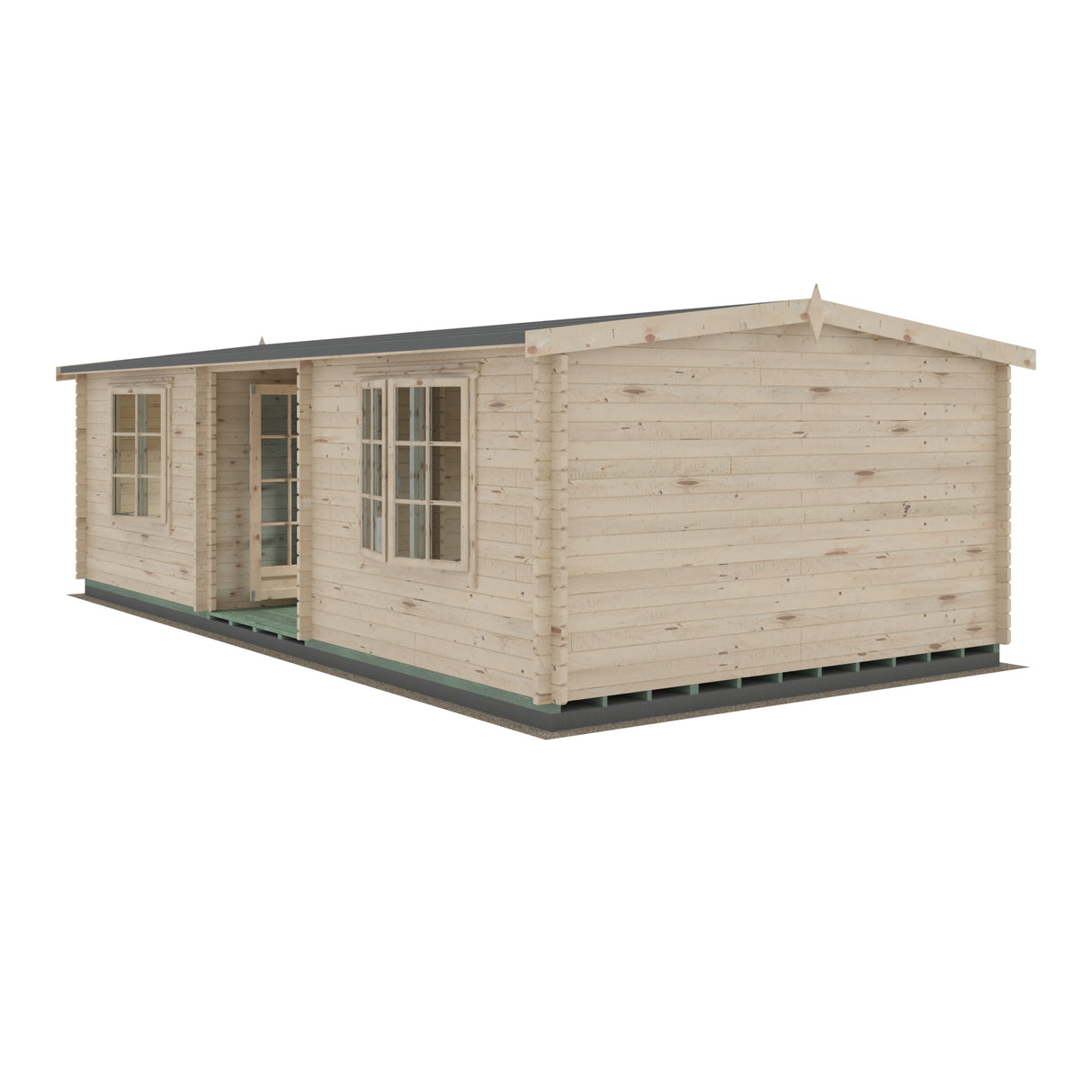 Shire Elveden 14x26 44mm Log Cabin