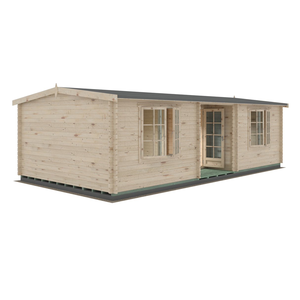 Shire Elveden 14x26 44mm Log Cabin