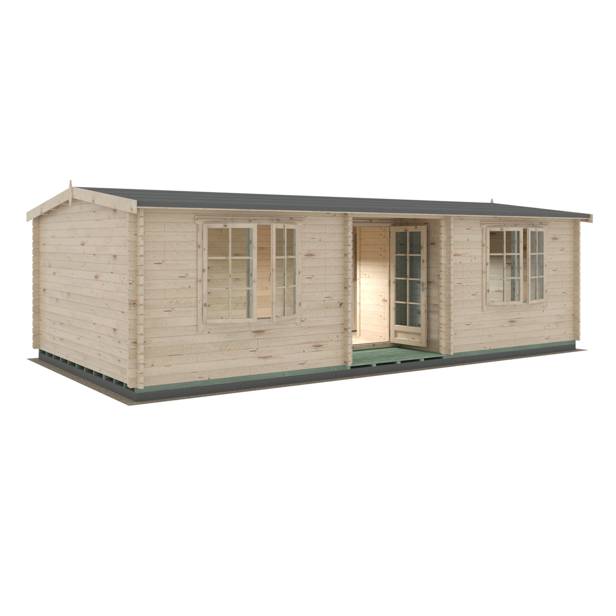 Shire Elveden 14x26 44mm Log Cabin