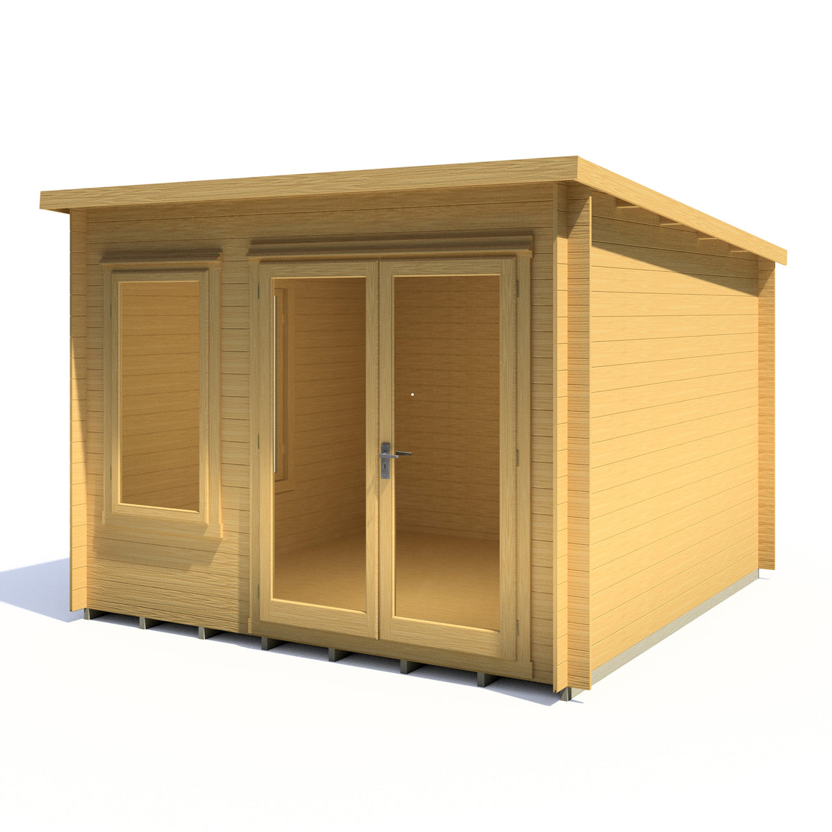 Shire Emmeth 10x10 Log Cabin