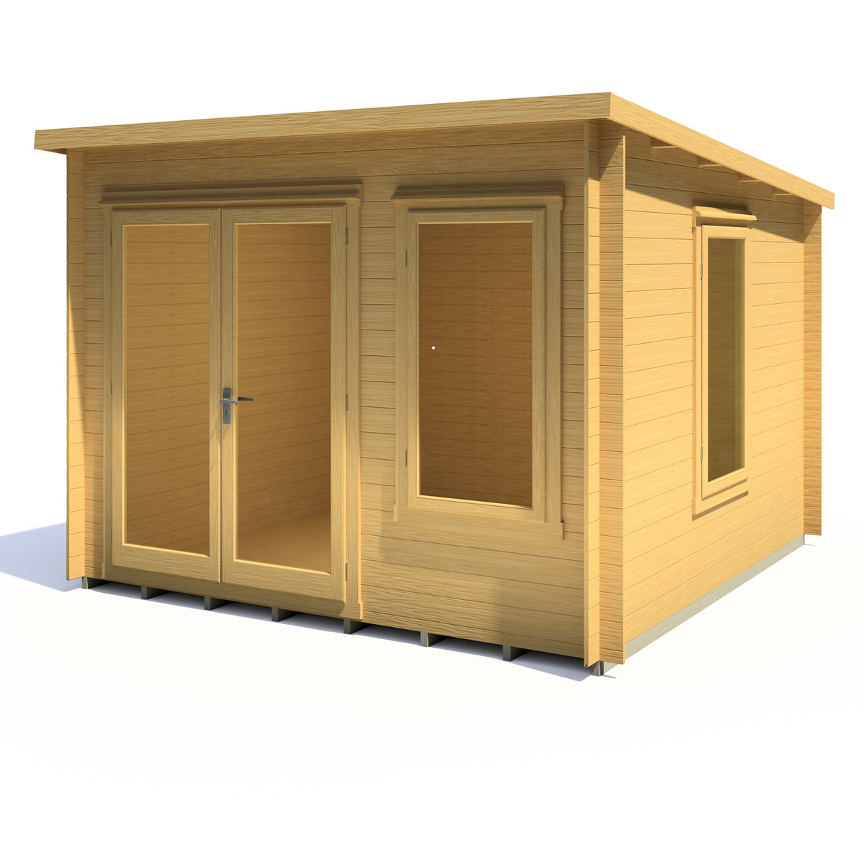 Shire Emmeth 10x10 Log Cabin