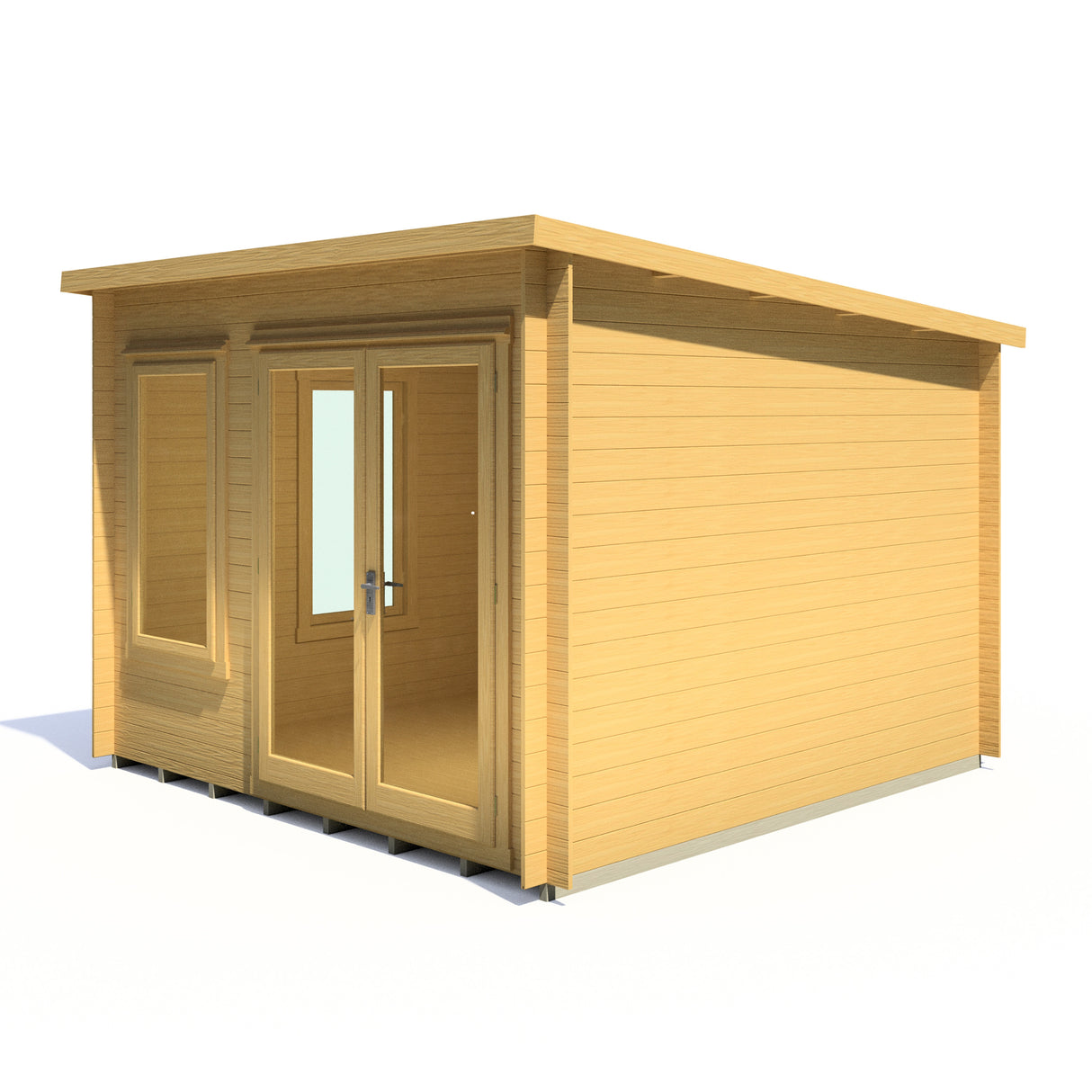 Shire Emmeth 10x10 Log Cabin