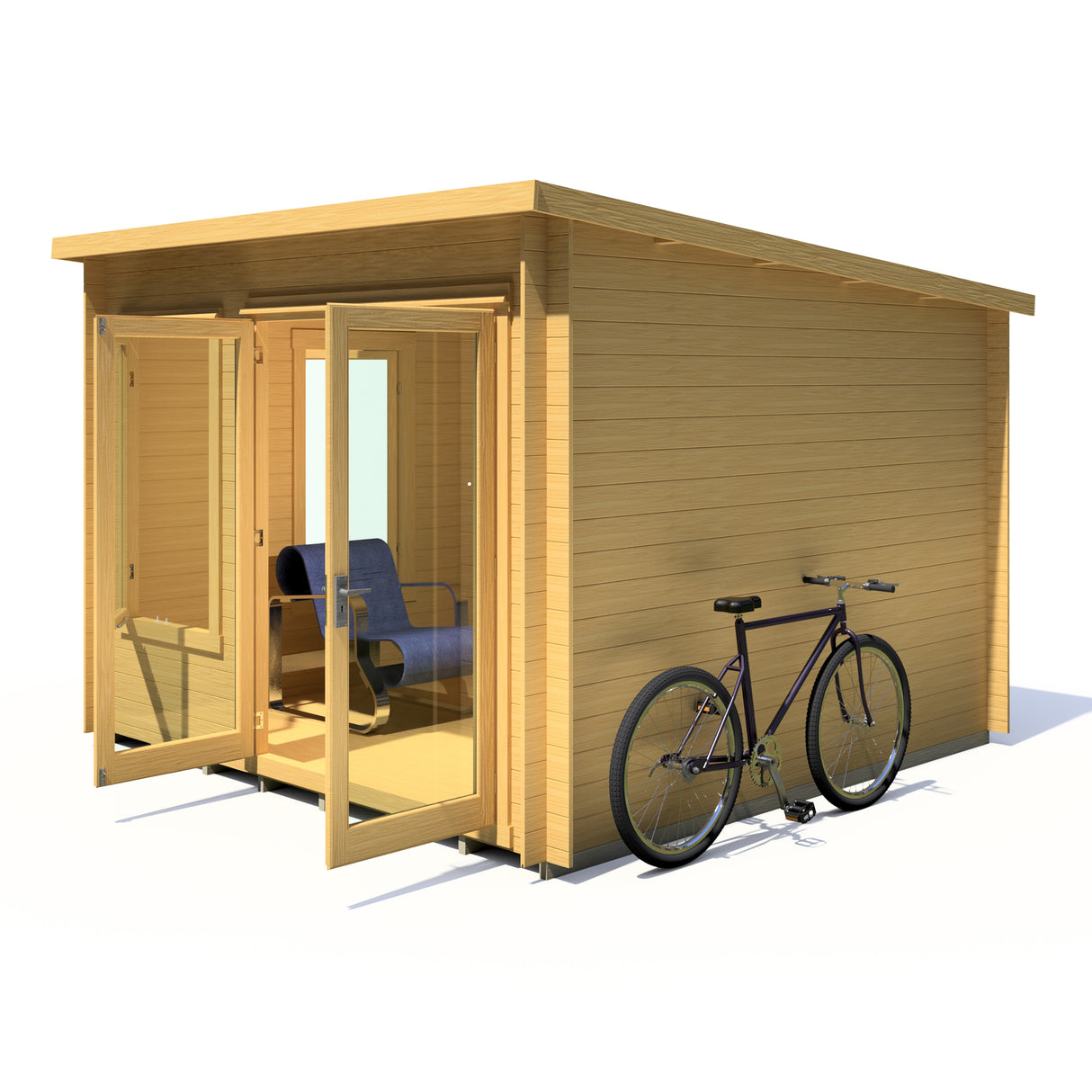 Shire Emmeth 10x10 Log Cabin