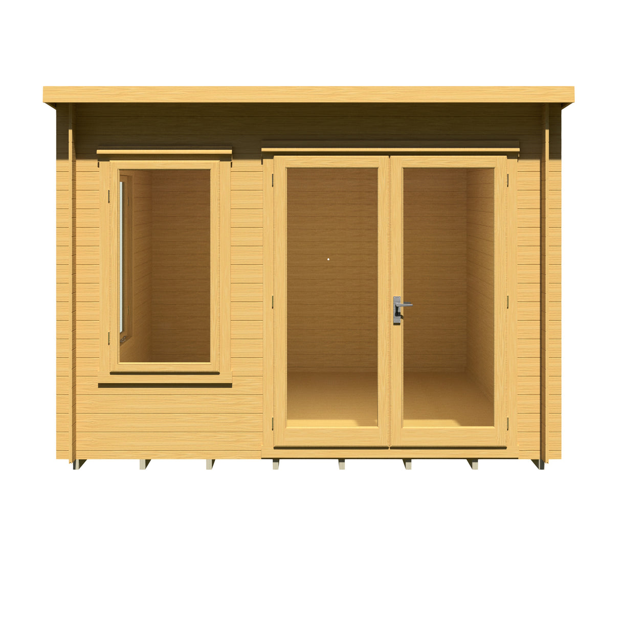 Shire Emmeth 10x10 Log Cabin