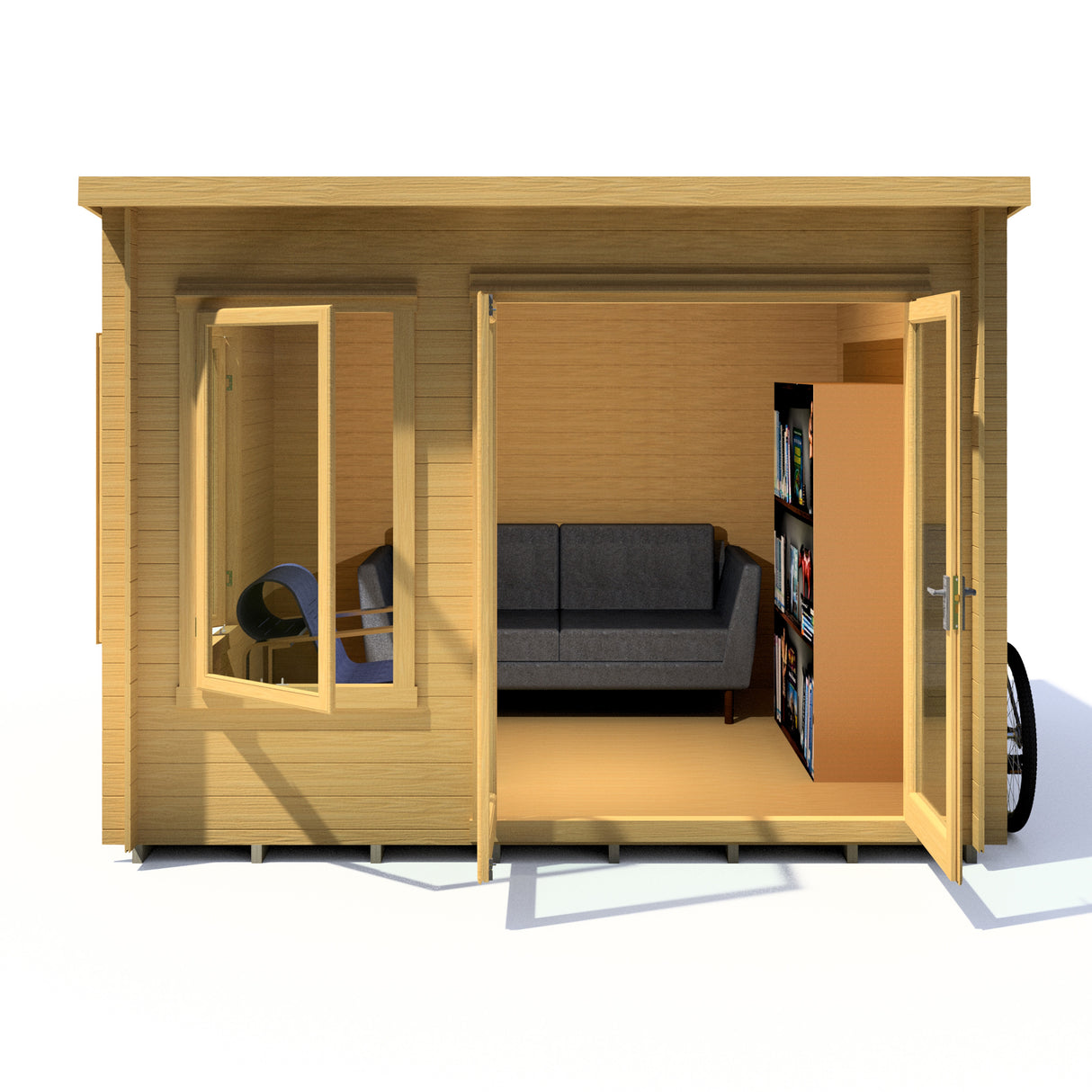 Shire Emmeth 10x10 Log Cabin