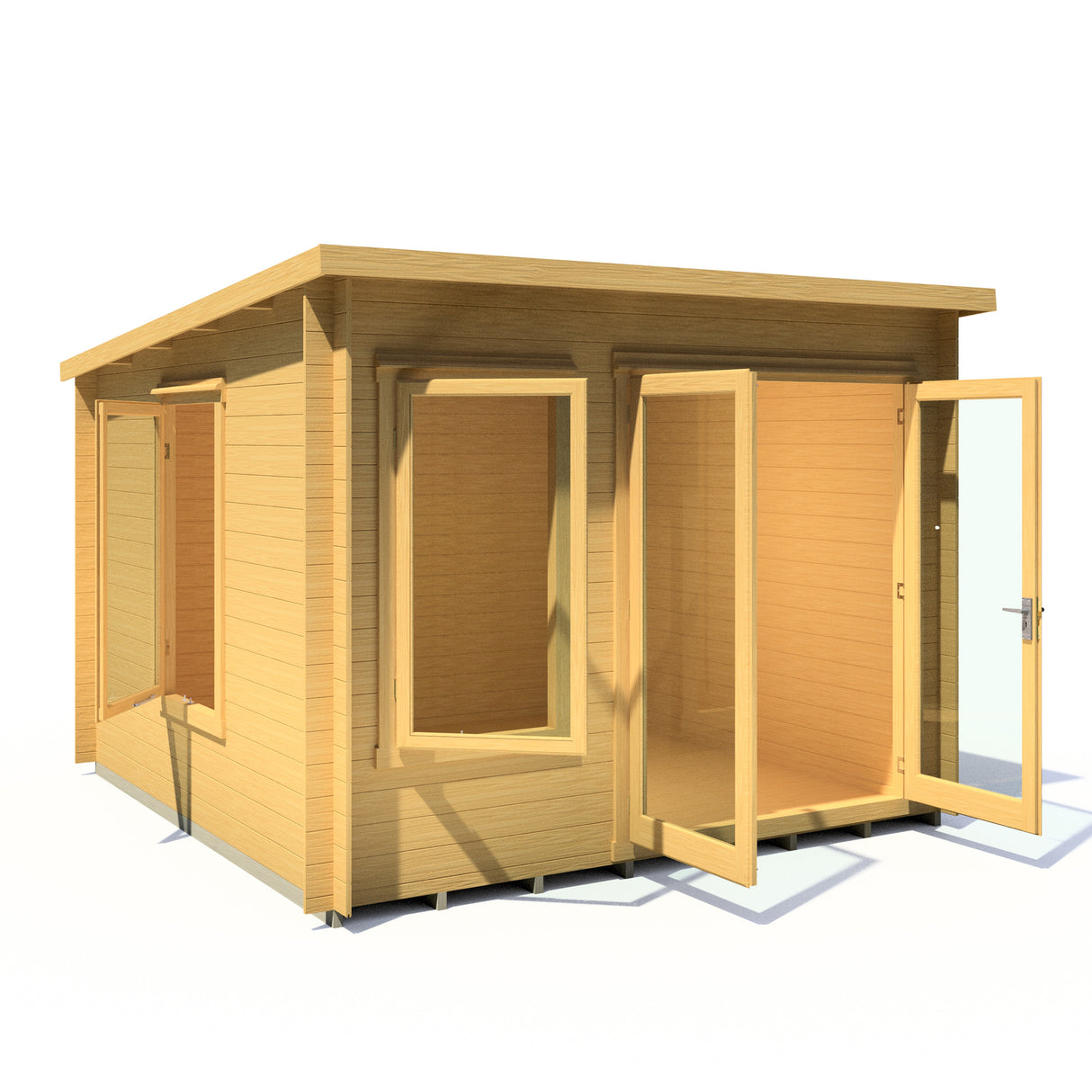 Shire Emmeth 10x10 Log Cabin