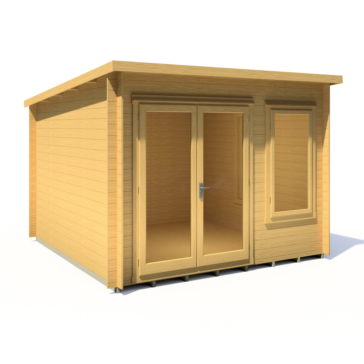 Shire Emmeth 10x10 Log Cabin