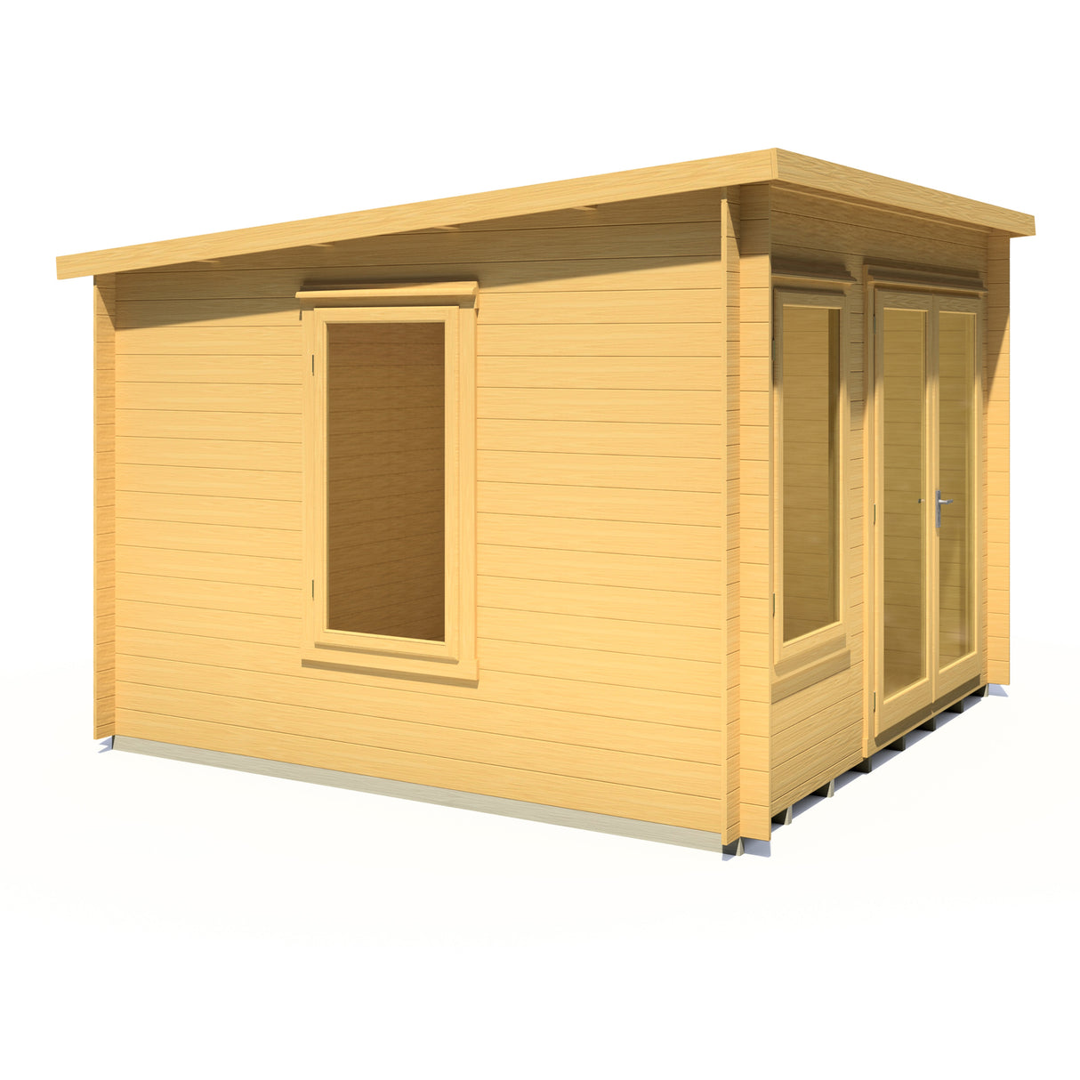 Shire Emmeth 10x10 Log Cabin