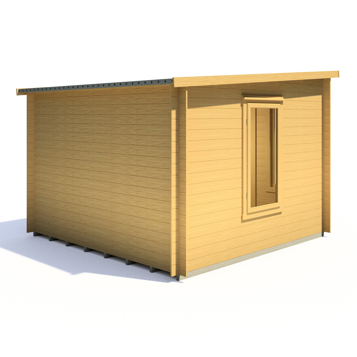 Shire Emmeth 10x10 Log Cabin