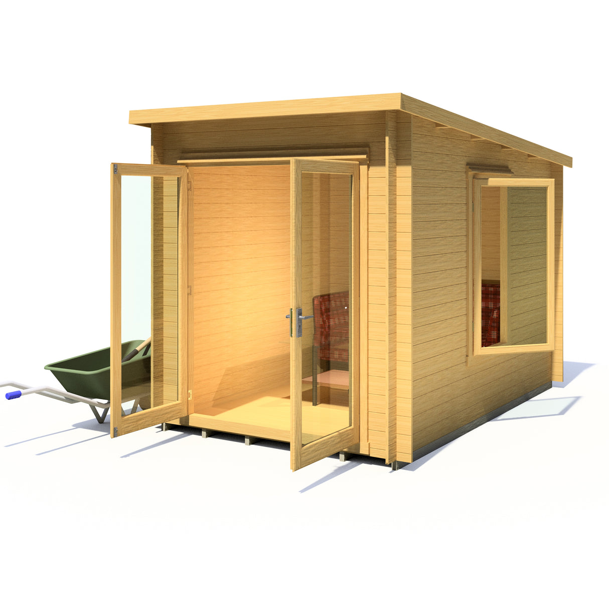 Shire Emmeth 10x7 Log Cabin