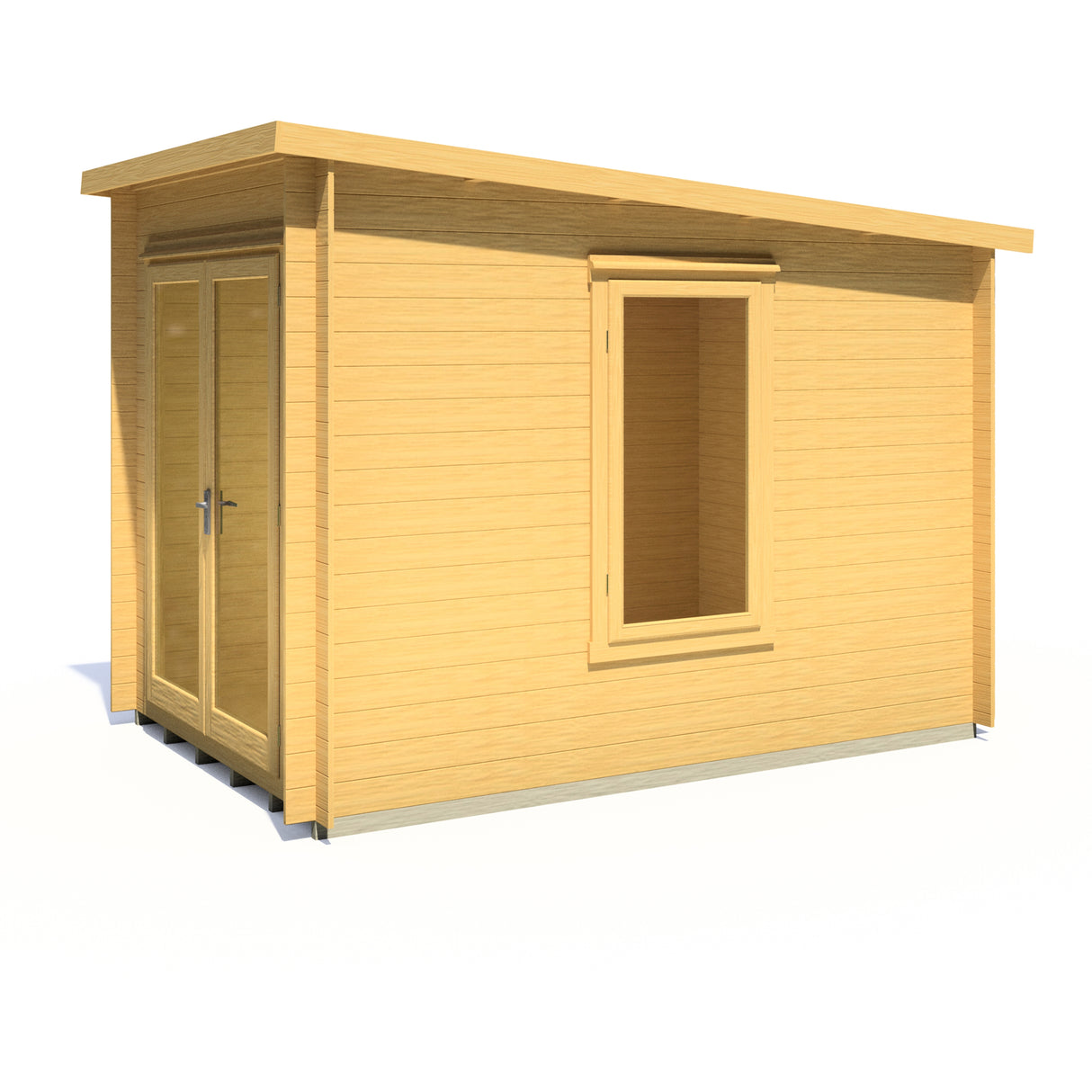 Shire Emmeth 10x7 Log Cabin