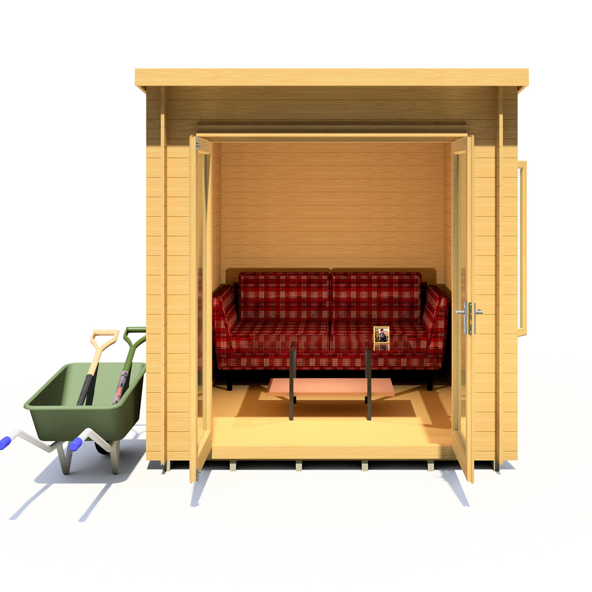 Shire Emmeth 10x7 Log Cabin