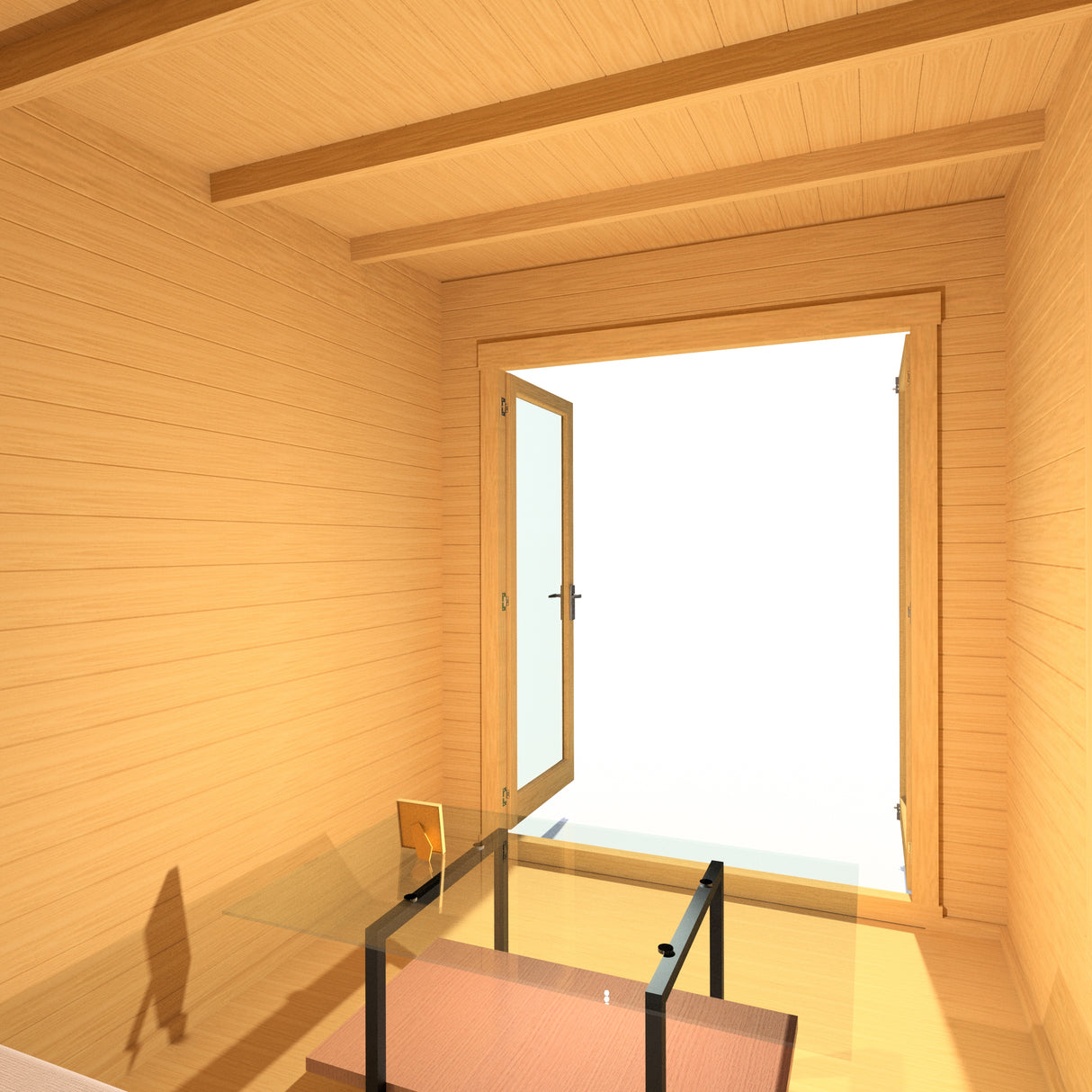 Shire Emmeth 10x7 Log Cabin