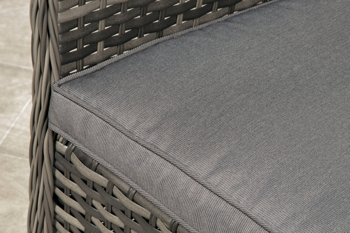 Florida 8 Seat Oval Dining Set with Lazy Susan