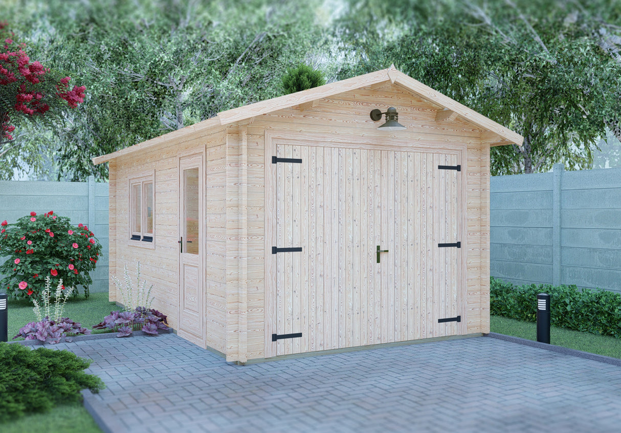 Shire 10x17 Apex 44mm Garage