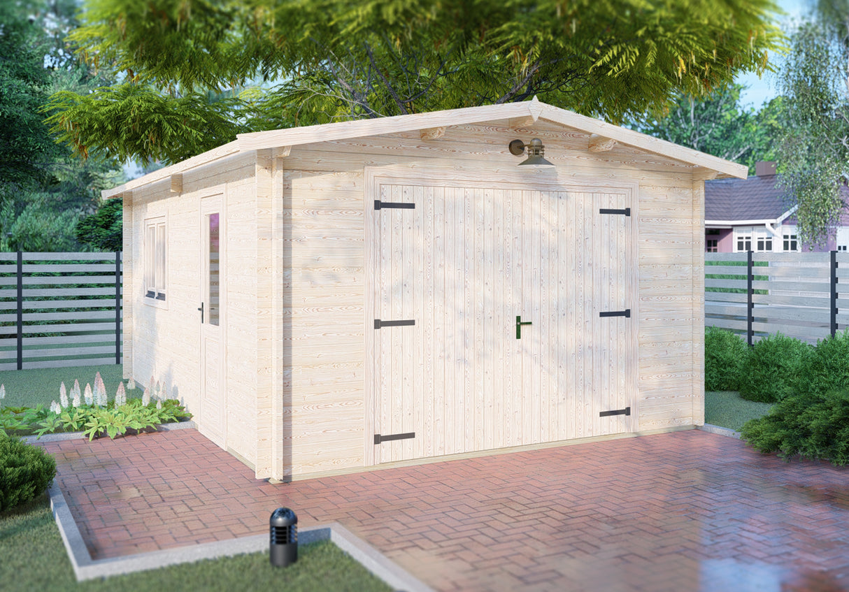 Shire 12x18 Apex 44mm Garage