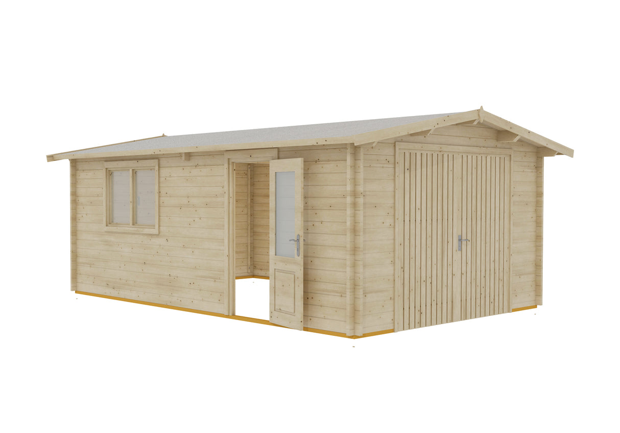 Shire 12x18 Apex 44mm Garage