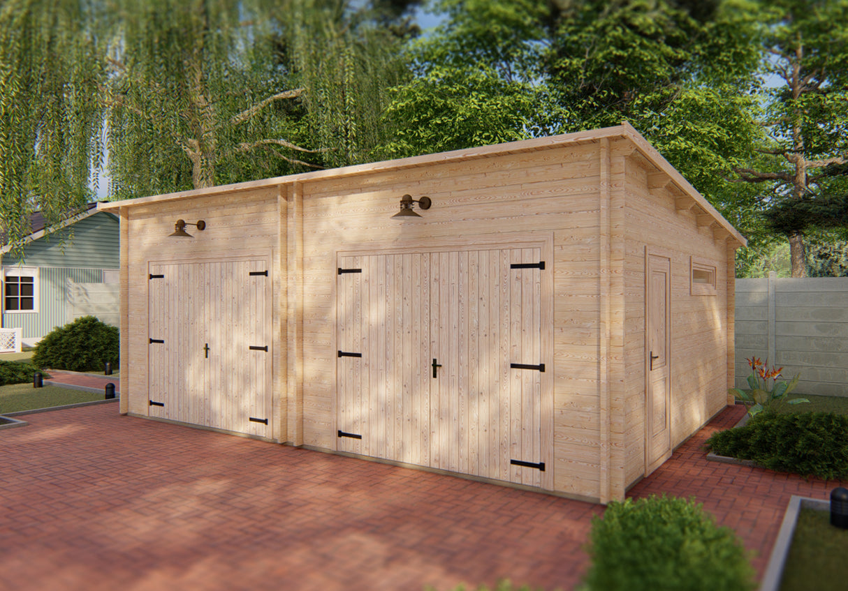 Shire 22x18 Pent 44mm Garage