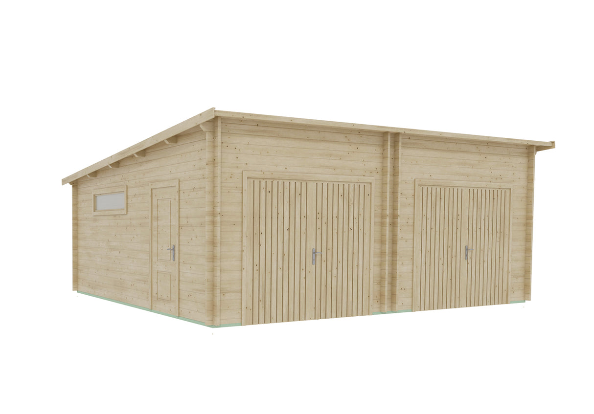 Shire 22x18 Pent 44mm Garage