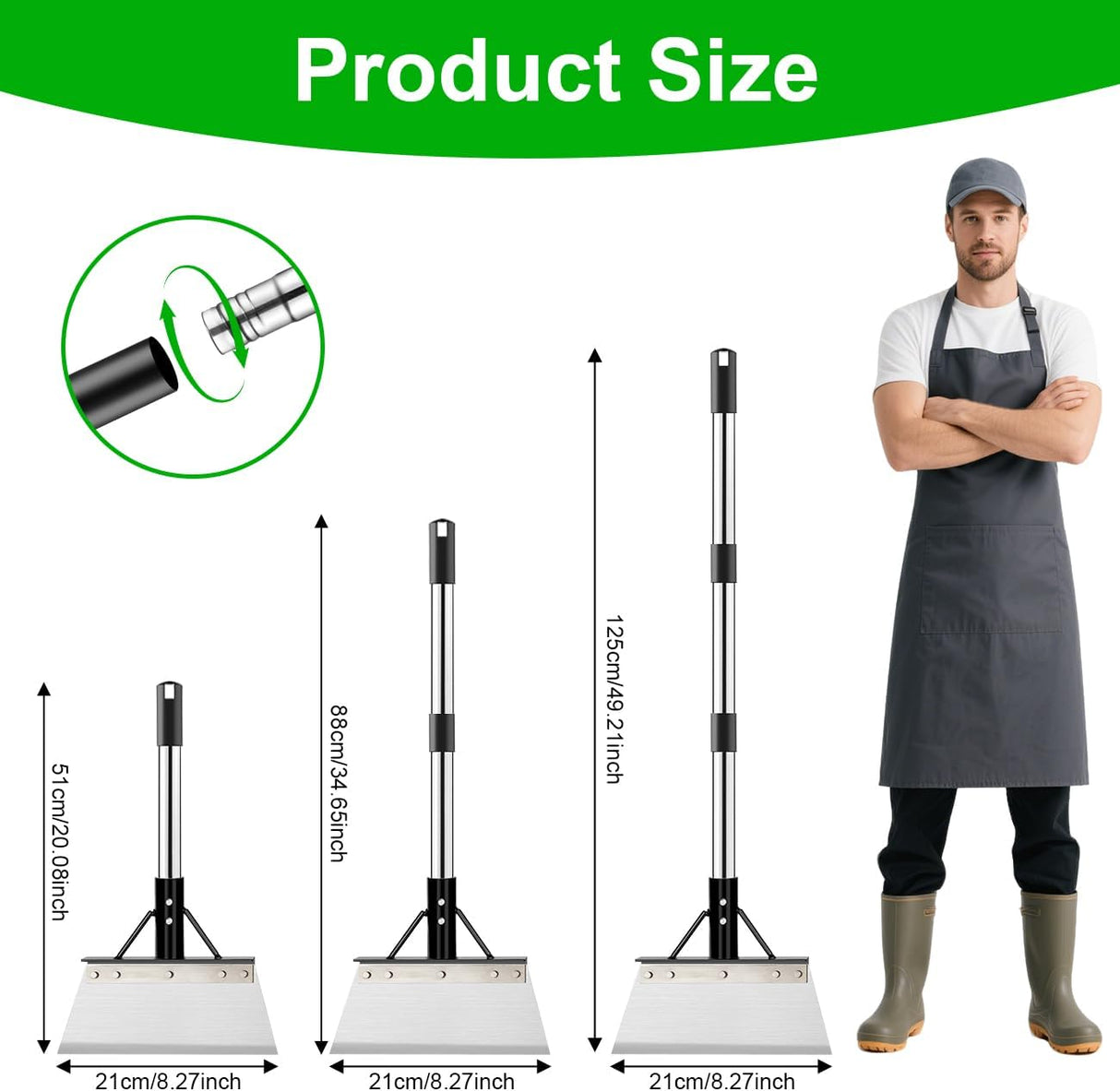 Multifunctional Garden Shovel with Handle