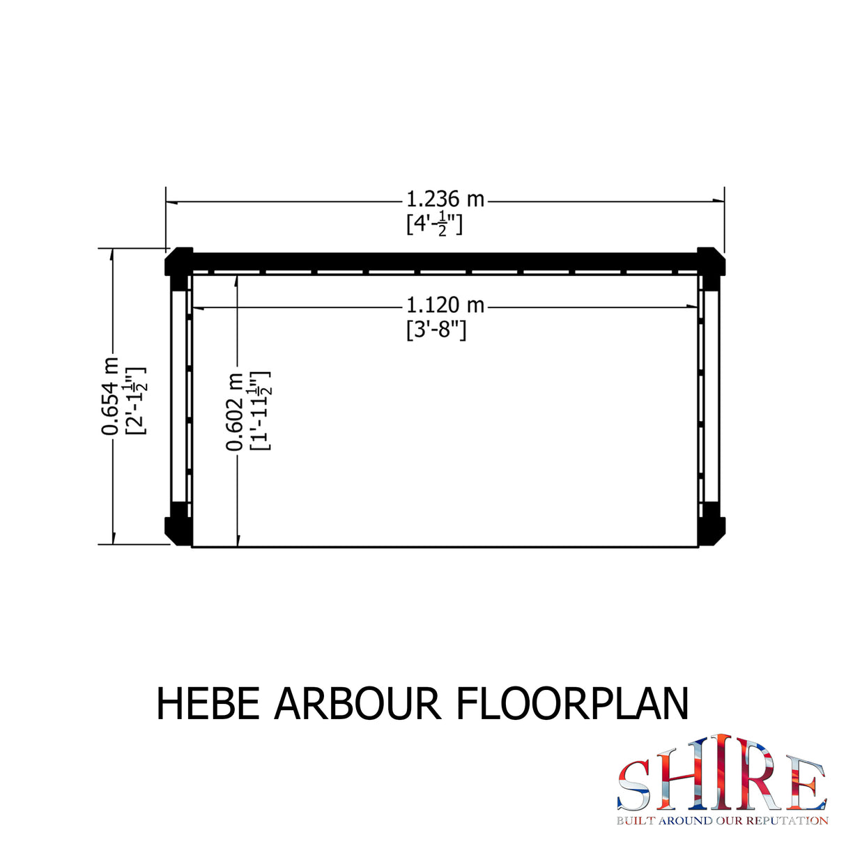Shire Hebe Arbour