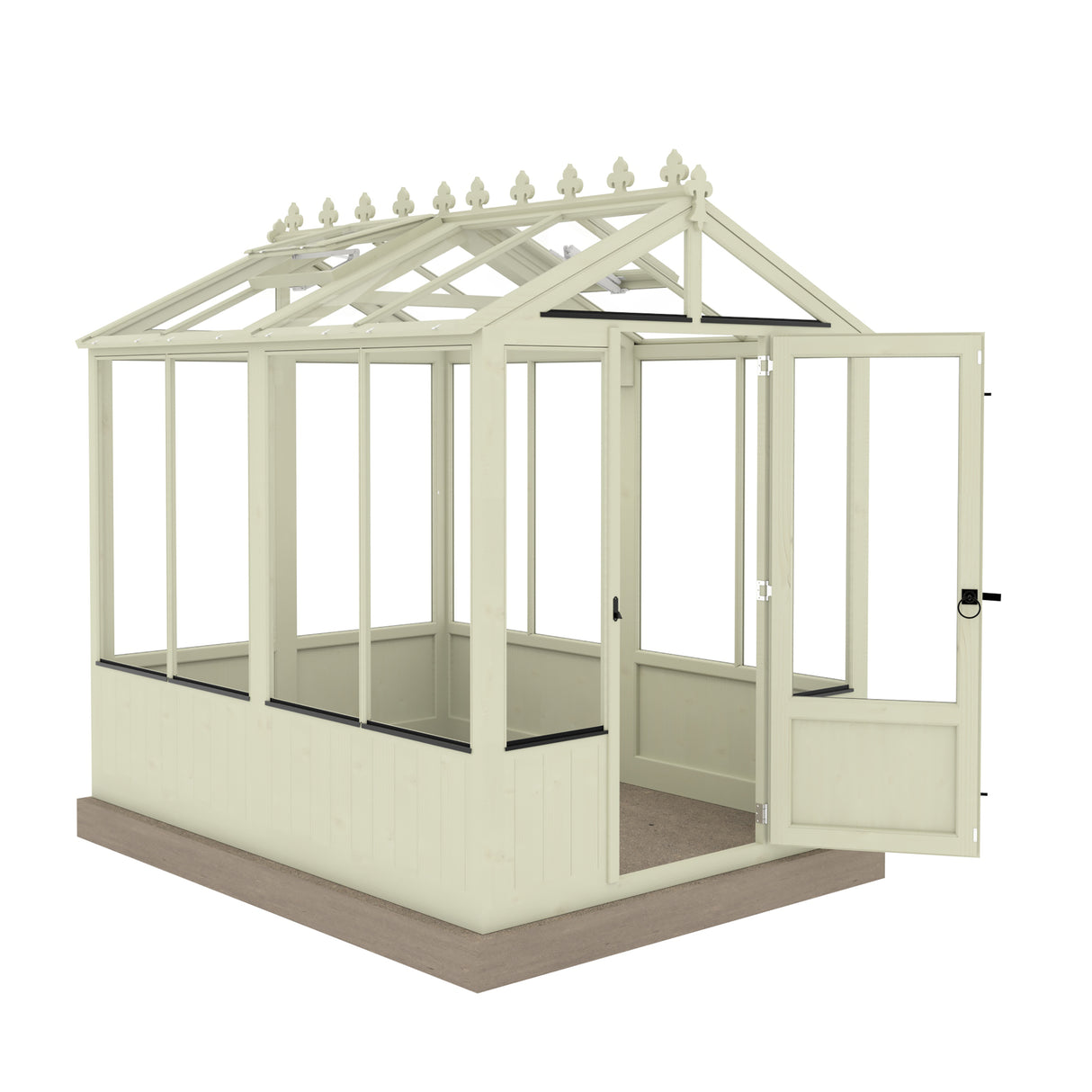 Shire Holkham 6x8 Wooden Greenhouse
