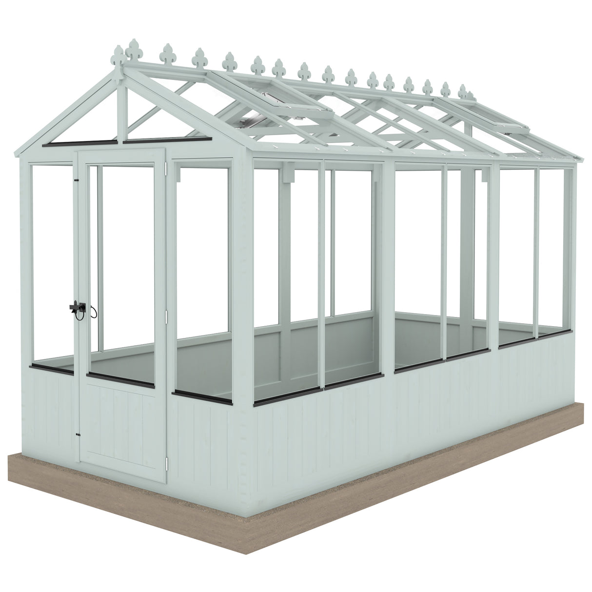 Shire Holkham 6x12 Wooden Greenhouse