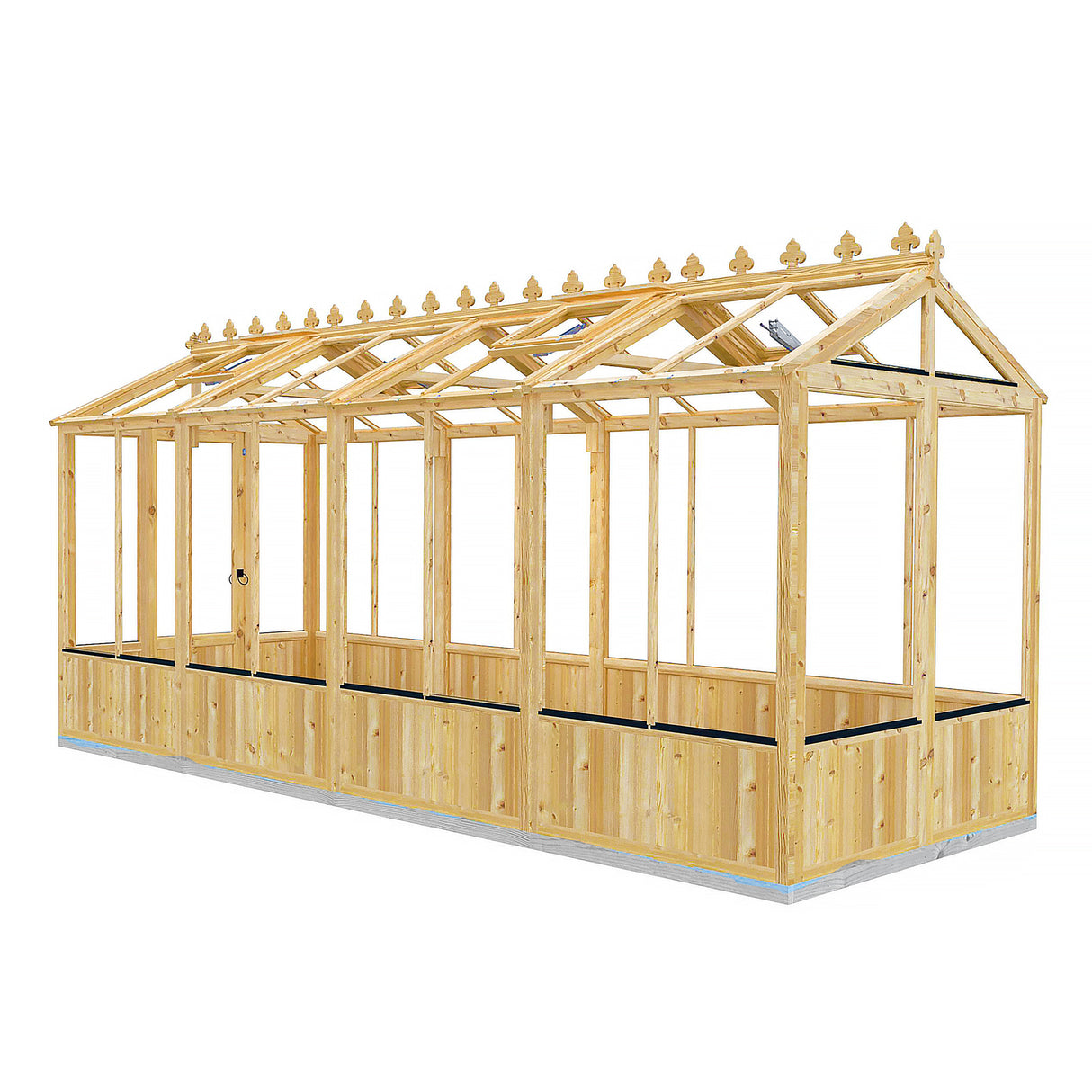 Shire Holkham 6x16 Wooden Greenhouse