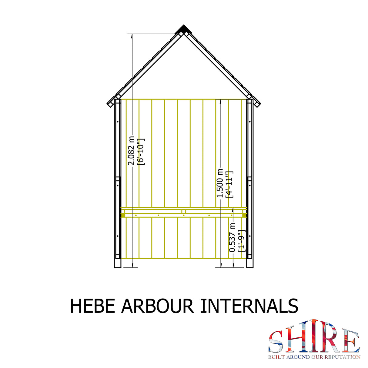 Shire Hebe Arbour
