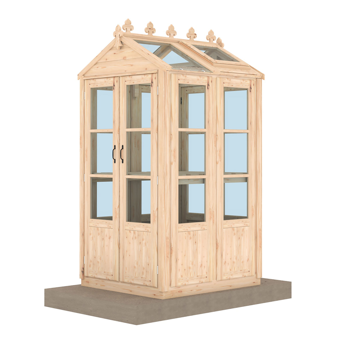 Shire Hemsby 4x4 Wooden Greenhouse