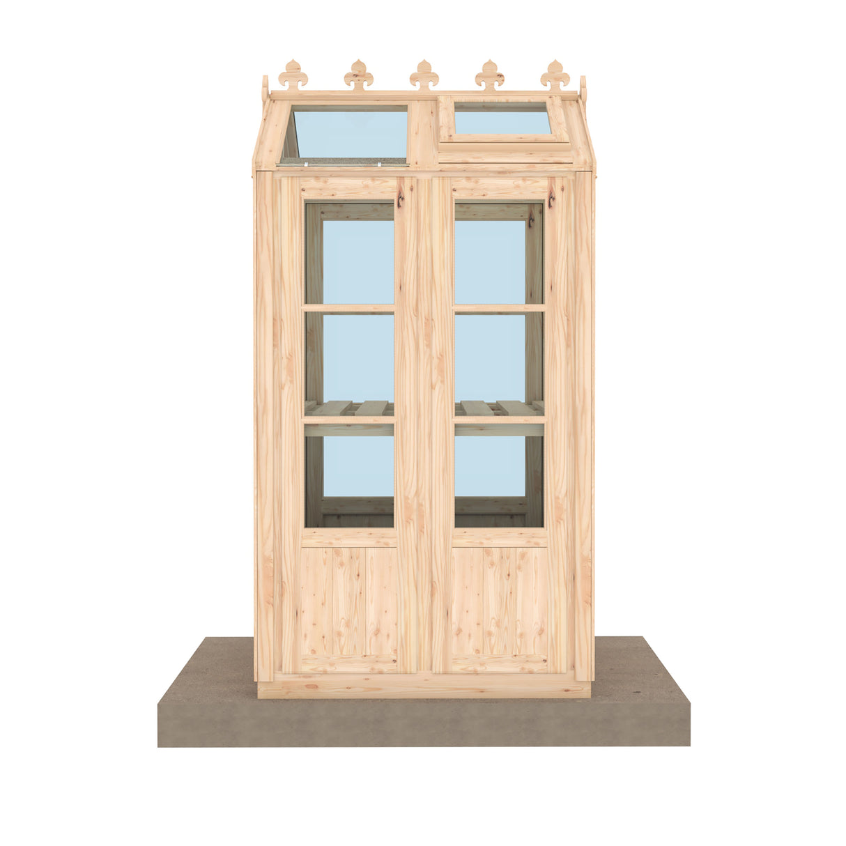 Shire Hemsby 4x4 Wooden Greenhouse