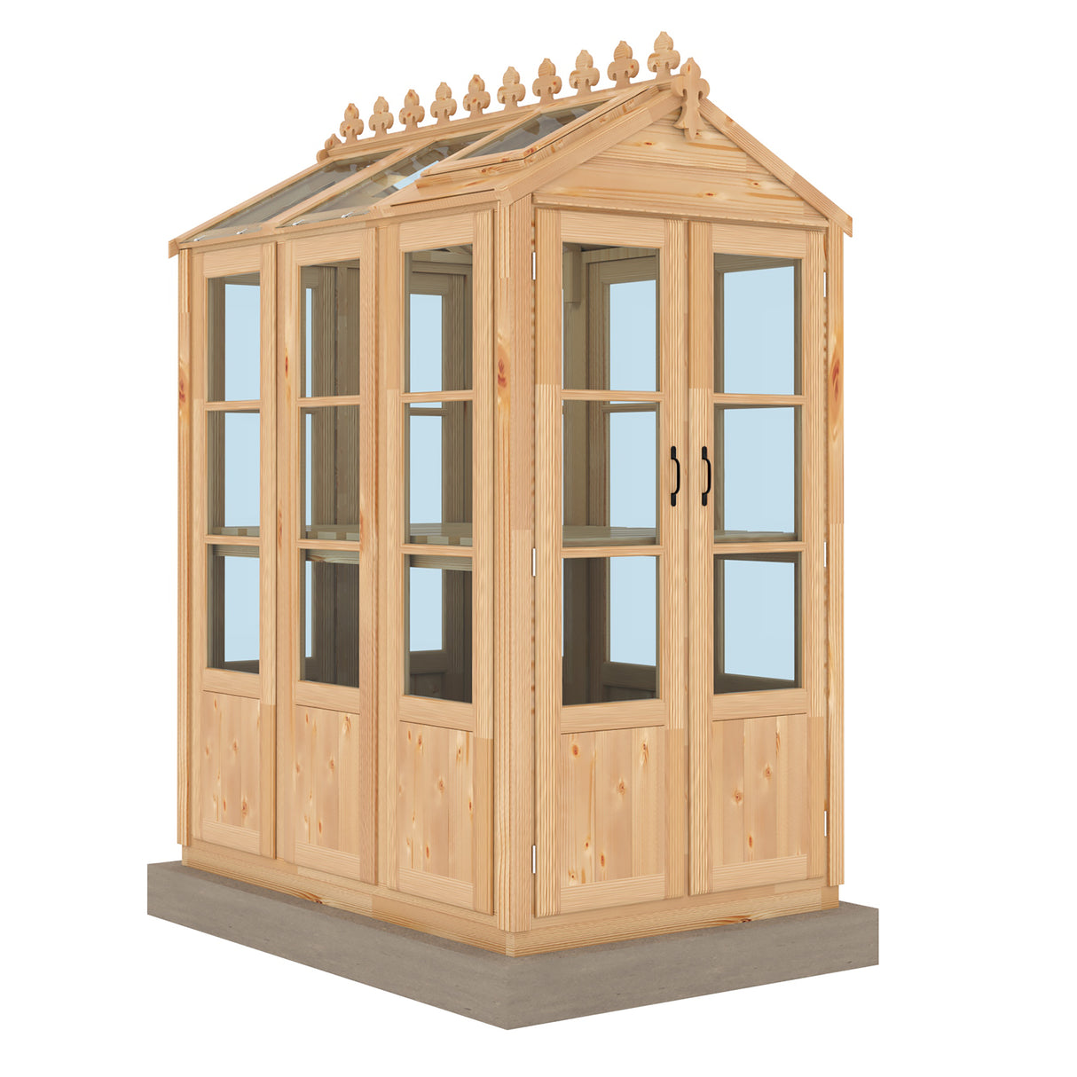 Shire Hemsby 4x6 Wooden Greenhouse