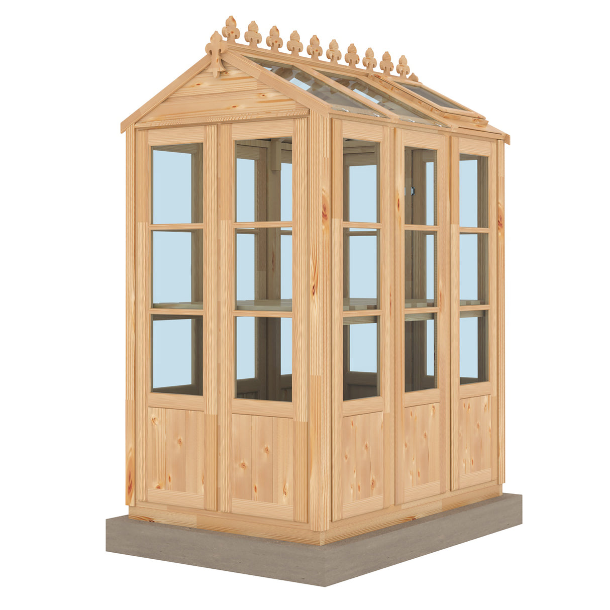 Shire Hemsby 4x6 Wooden Greenhouse