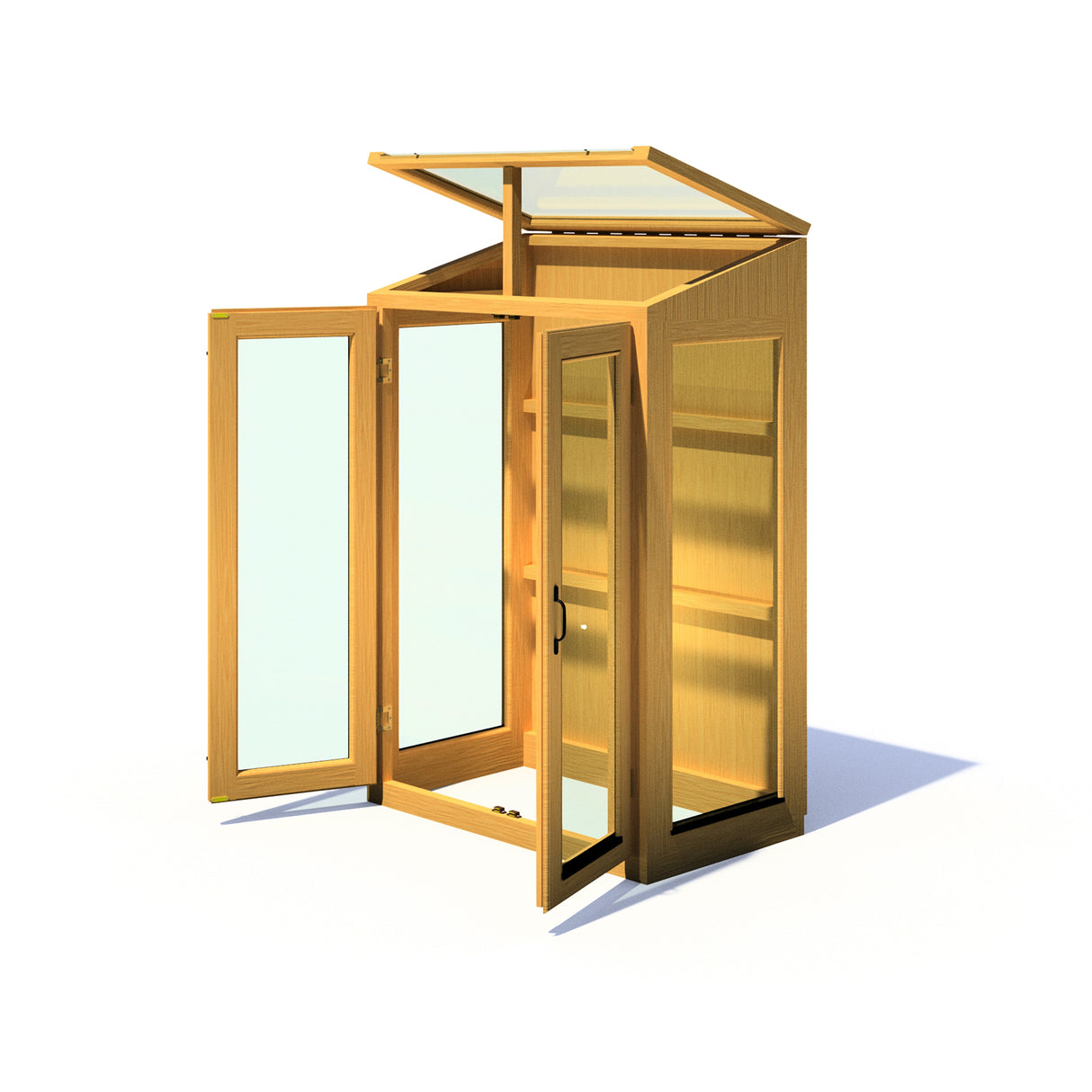 Shire Heydon 3x2 Wooden Greenhouse