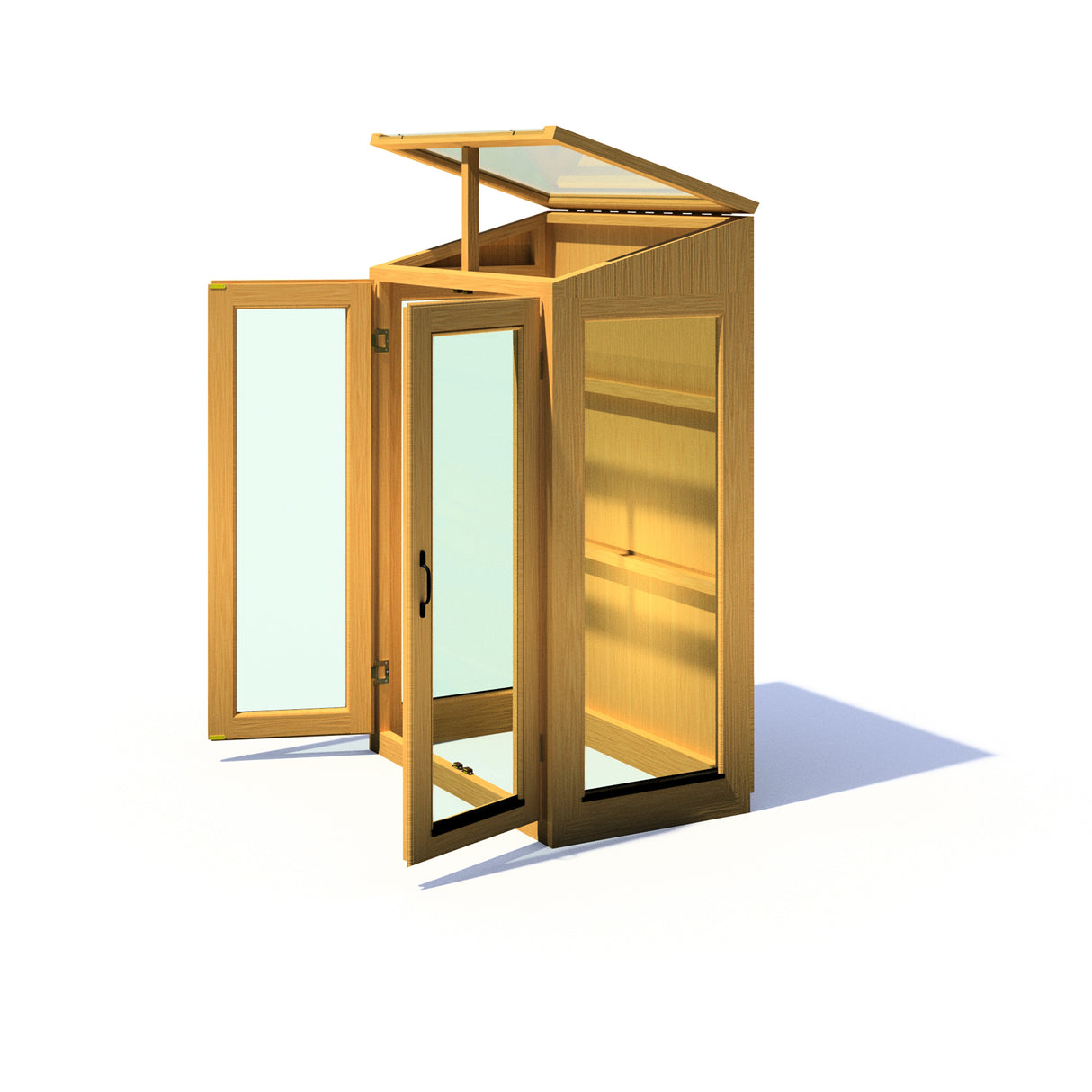 Shire Heydon 3x2 Wooden Greenhouse