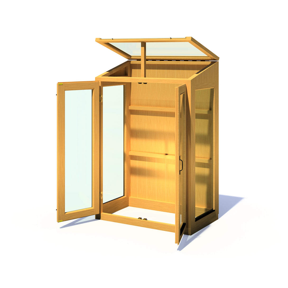 Shire Heydon 3x2 Wooden Greenhouse