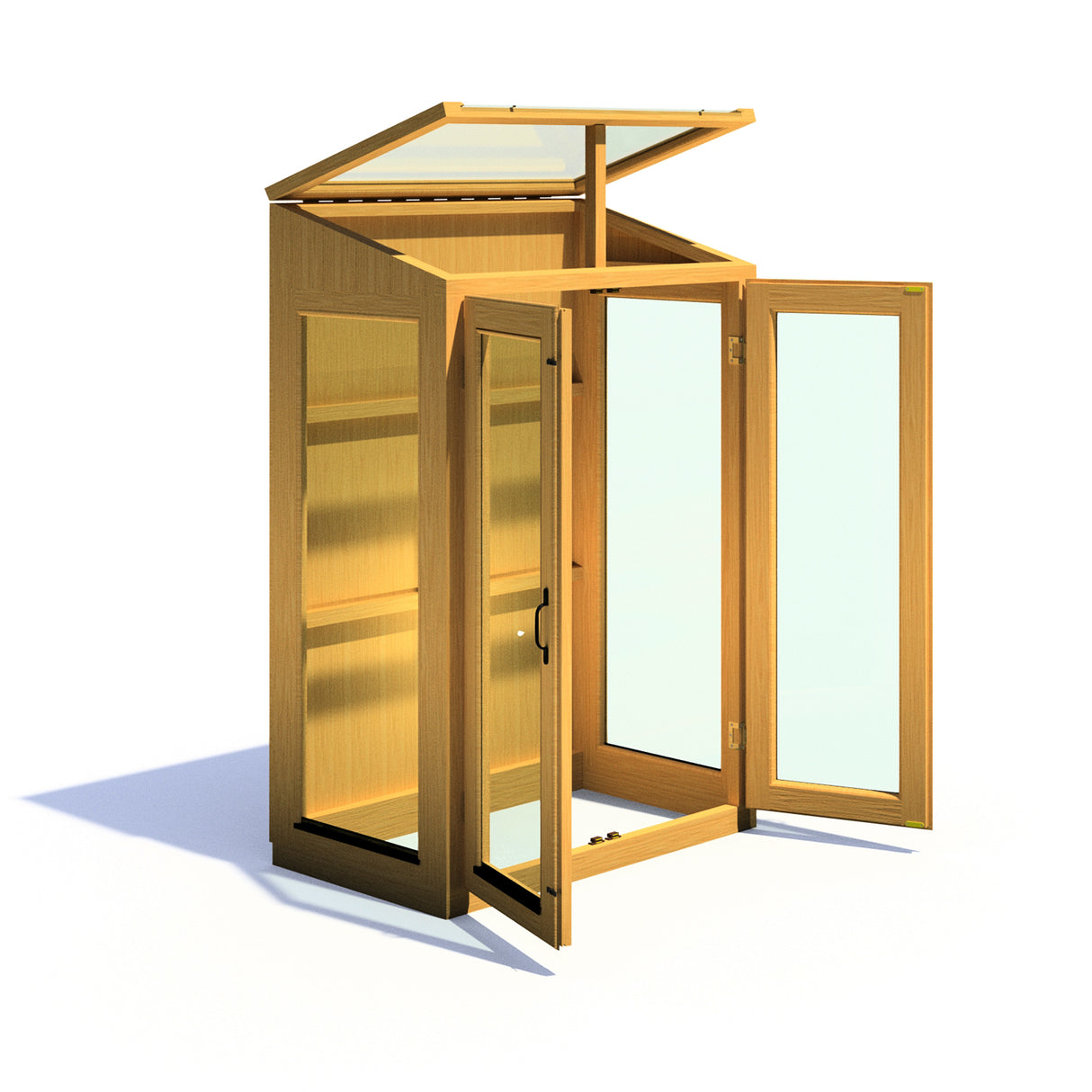 Shire Heydon 3x2 Wooden Greenhouse