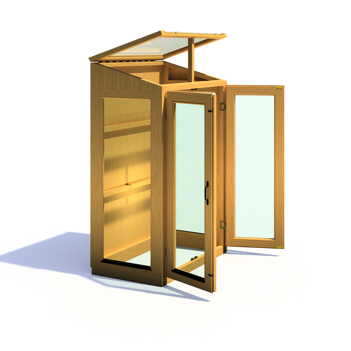 Shire Heydon 3x2 Wooden Greenhouse