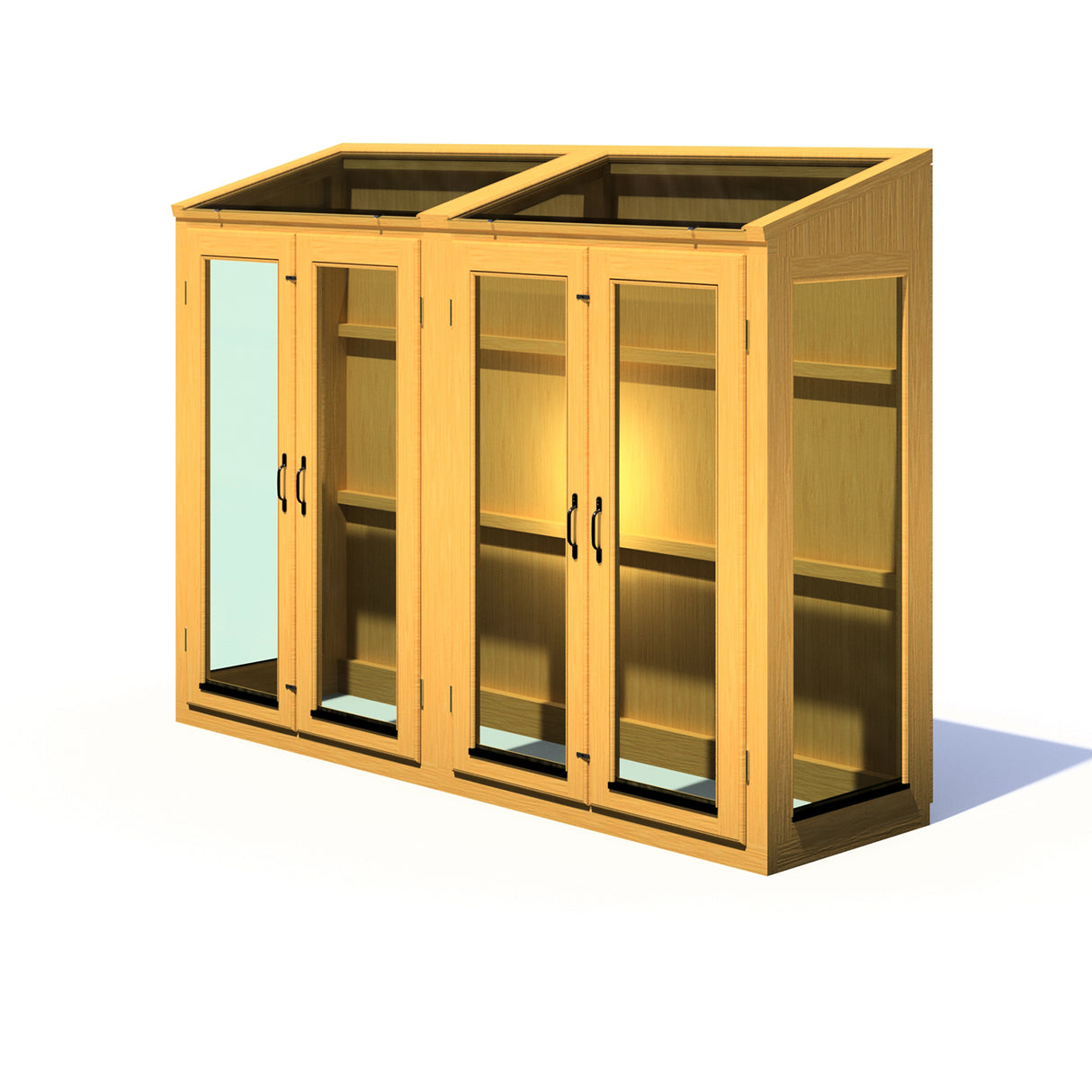 Shire Heydon 7x2 Wooden Greenhouse